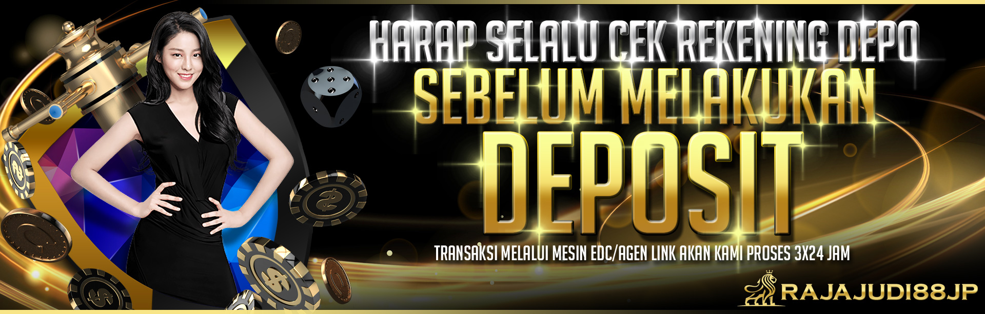 HARAP CEK NO REK DEPOSIT