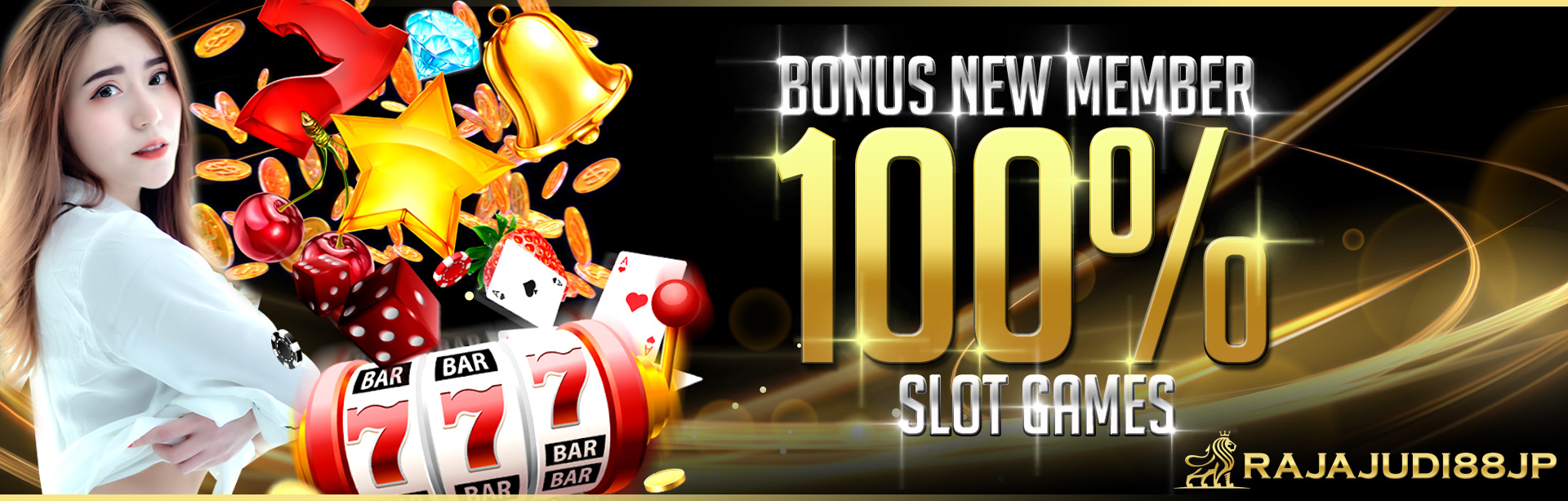 BONUS NEW MEMBER SLOT 100%	