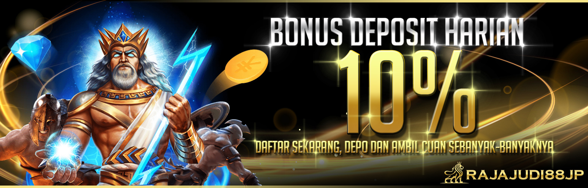 BONUS DEPOSIT  HARIAN 10% 