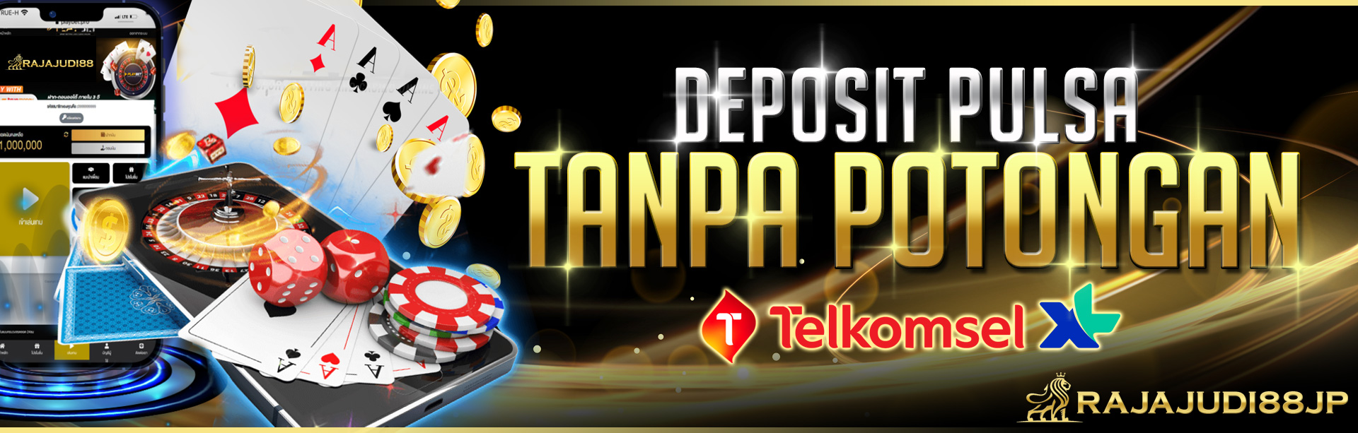 DEPOSIT PULSA TANPA POTONGAN